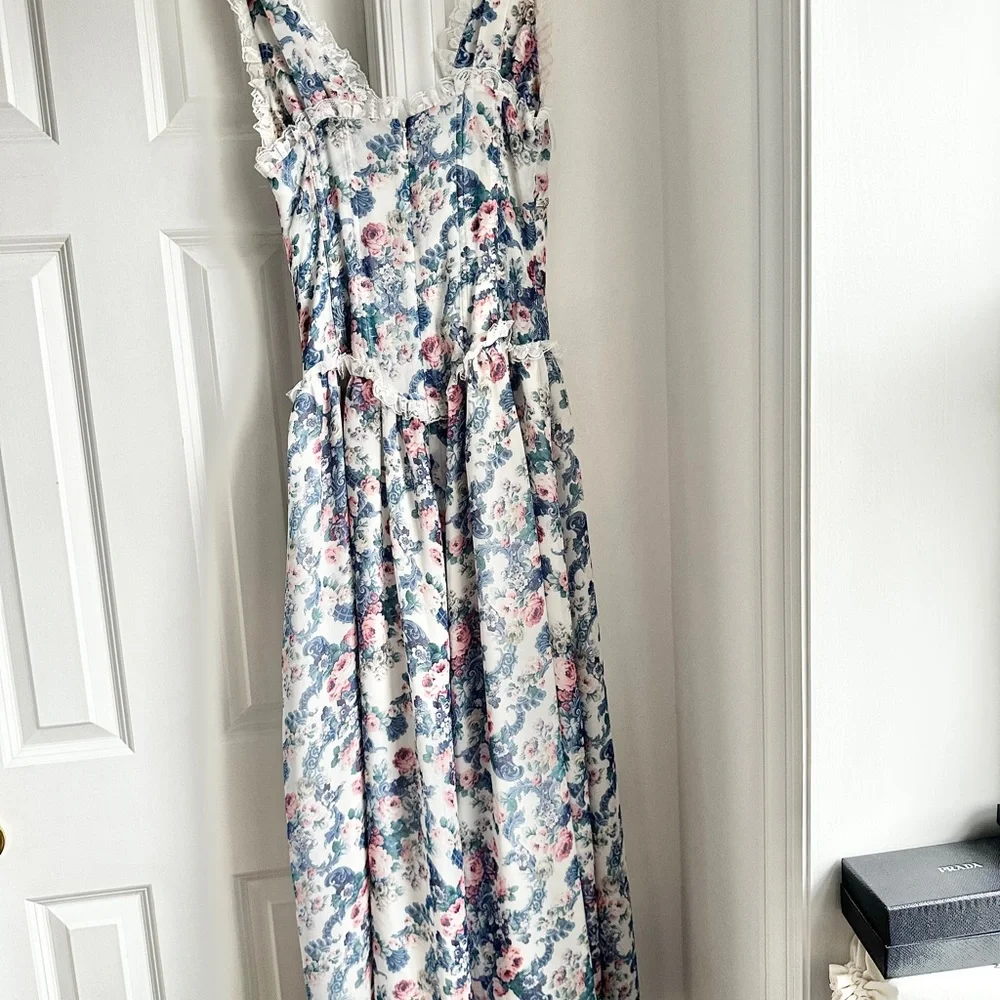 For Love And Lemons Floral Audrey Maxi Dress - Picture 3 of 13